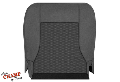 2004-2012 Chevy Colorado LT LS Z71 Z85 Driver Side Bottom Cloth Seat Cover Gray