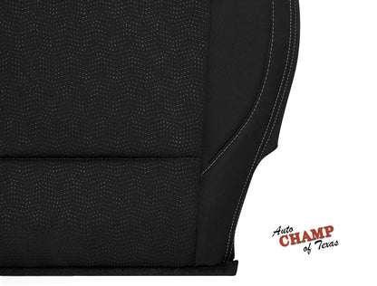 2015-2017 Subaru Legacy Driver Side Bottom Seat Cover Black Cloth