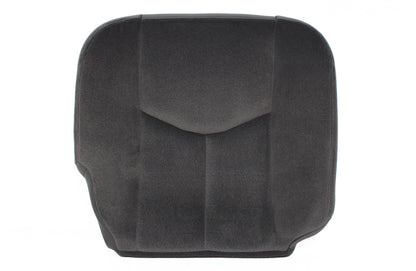 2003-2007 GMC Sierra Passenger Bottom Cloth Seat Cover Dark Pewter Gray