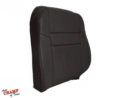 black seat foam leather backrest honda accord coupe