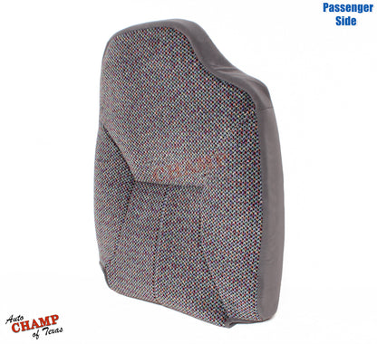 1998 2001 dodge ram 1500 slt laramie passenger side lean back cloth seat cover light gray