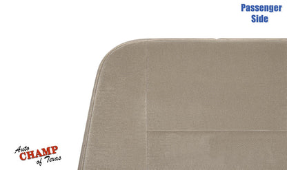 2003-2009 Ford Crown Victoria Passenger Side Lean Back Cloth Seat Cover Tan