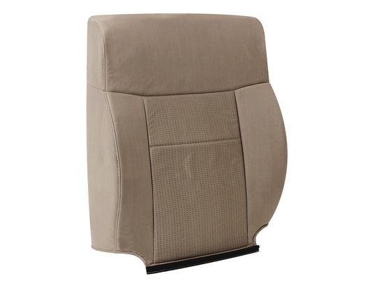 2007–2008 Ford F-150 XLT STX FX4 Driver Lean Back Cloth Seat Cover Pebble Tan