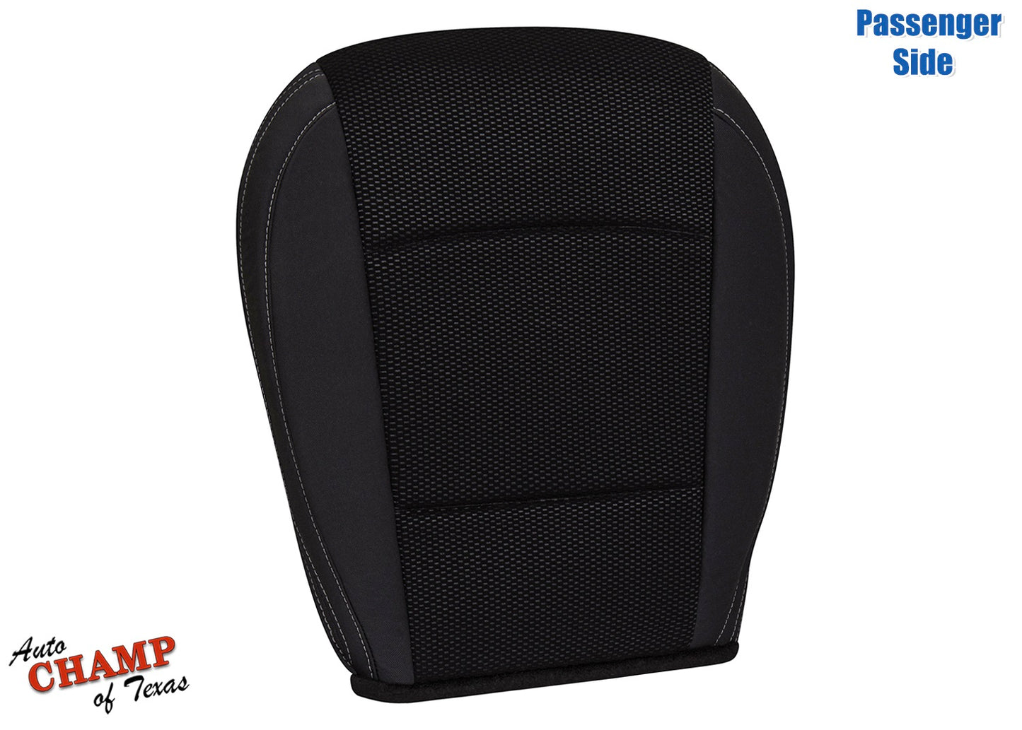 2015-2017 Subaru Outback Passenger Side Bottom Cloth Seat Cover Black