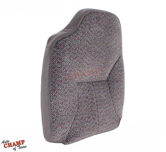 1998 2001 dodge ram 1500 slt laramie driver side seat lean back cover gray cloth oem fit