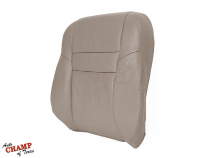 honda accord tan leather back panel seat cover