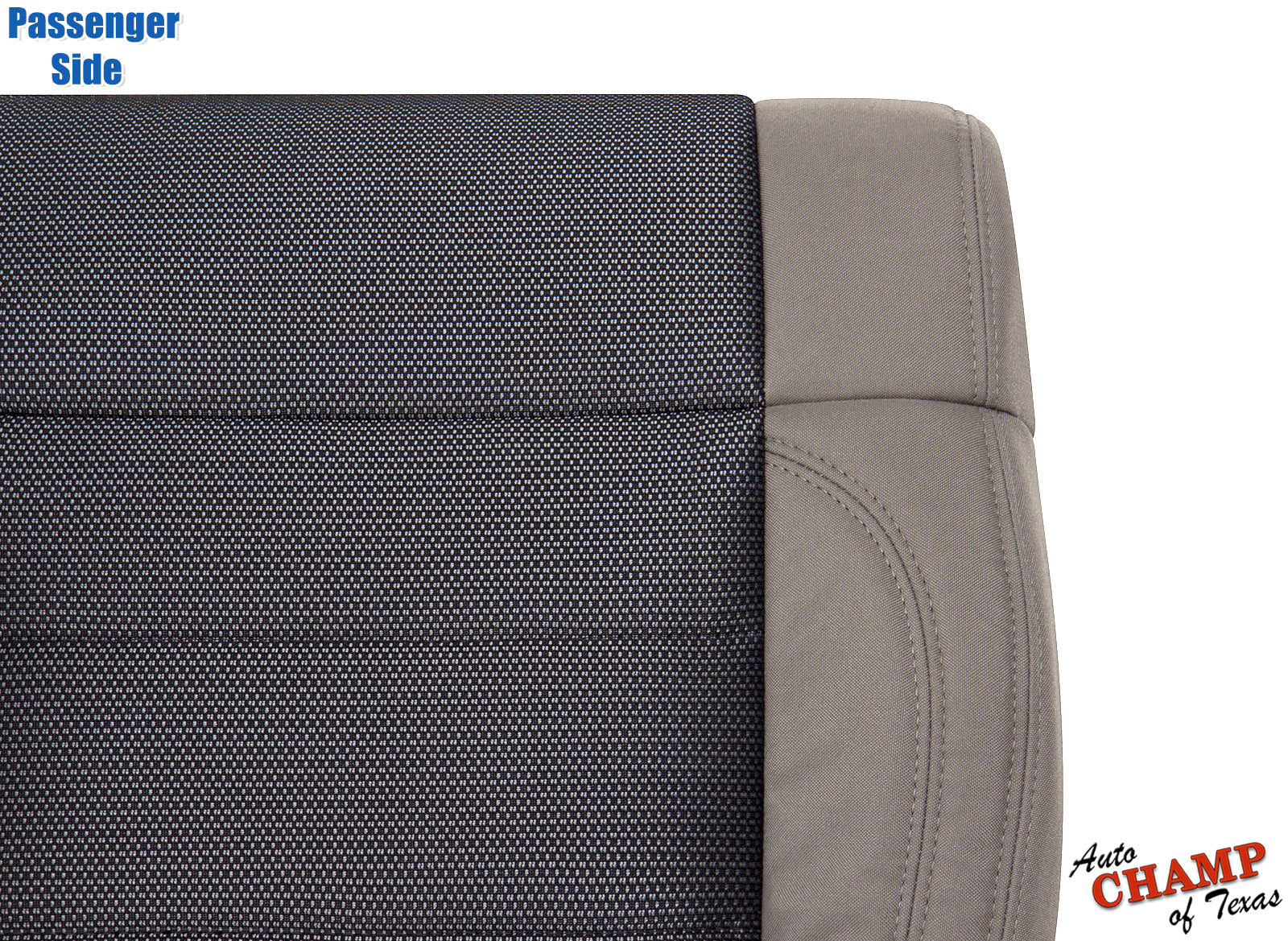 driver seat bottom jeep wrangler 2-tone cloth 2007