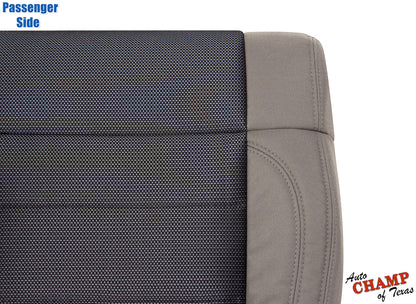 driver seat bottom jeep wrangler 2-tone cloth 2007