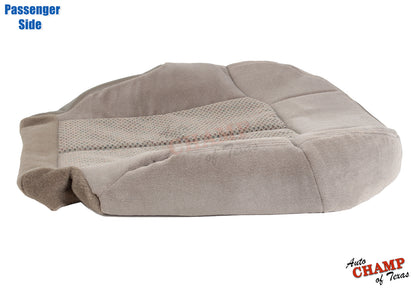 chevy silverado passenger seat cushion tan cloth 1999 to 2002