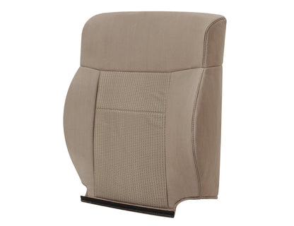 2007–2008 Ford F-150 XLT STX FX4 Passenger Lean Back Cloth Seat Cover Pebble Tan