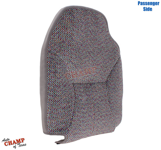 1998 2001 dodge ram 1500 slt laramie passenger side lean back cloth seat cover light gray