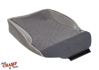 1997 1998 ford f150 xlt driver bottom seat cover gray