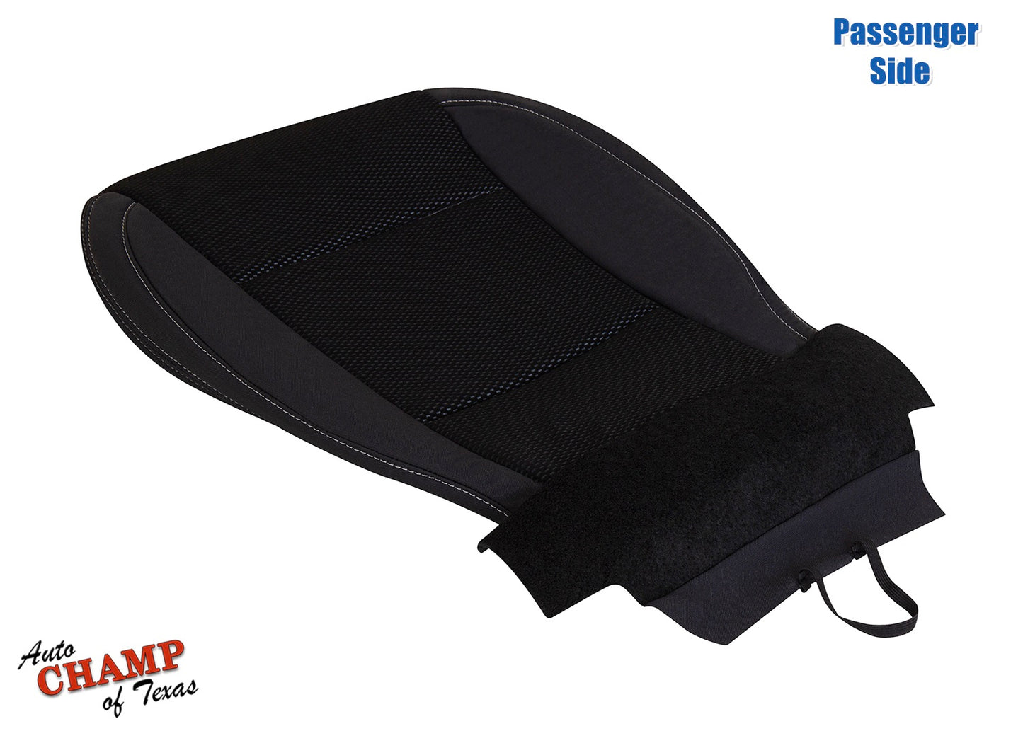 2015-2017 Subaru Outback Passenger Side Bottom Cloth Seat Cover Black