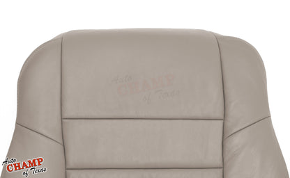 tan passenger seat leather lean back cover accord