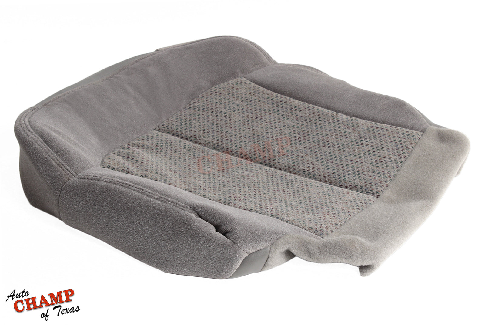 gray passenger seat cloth cushion suburban