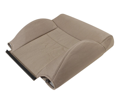2007–2008 Ford F-150 XLT STX FX4 Passenger Lean Back Cloth Seat Cover Pebble Tan
