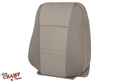 driver side tan cloth backrest cover 2017 2022 ford f250 xlt