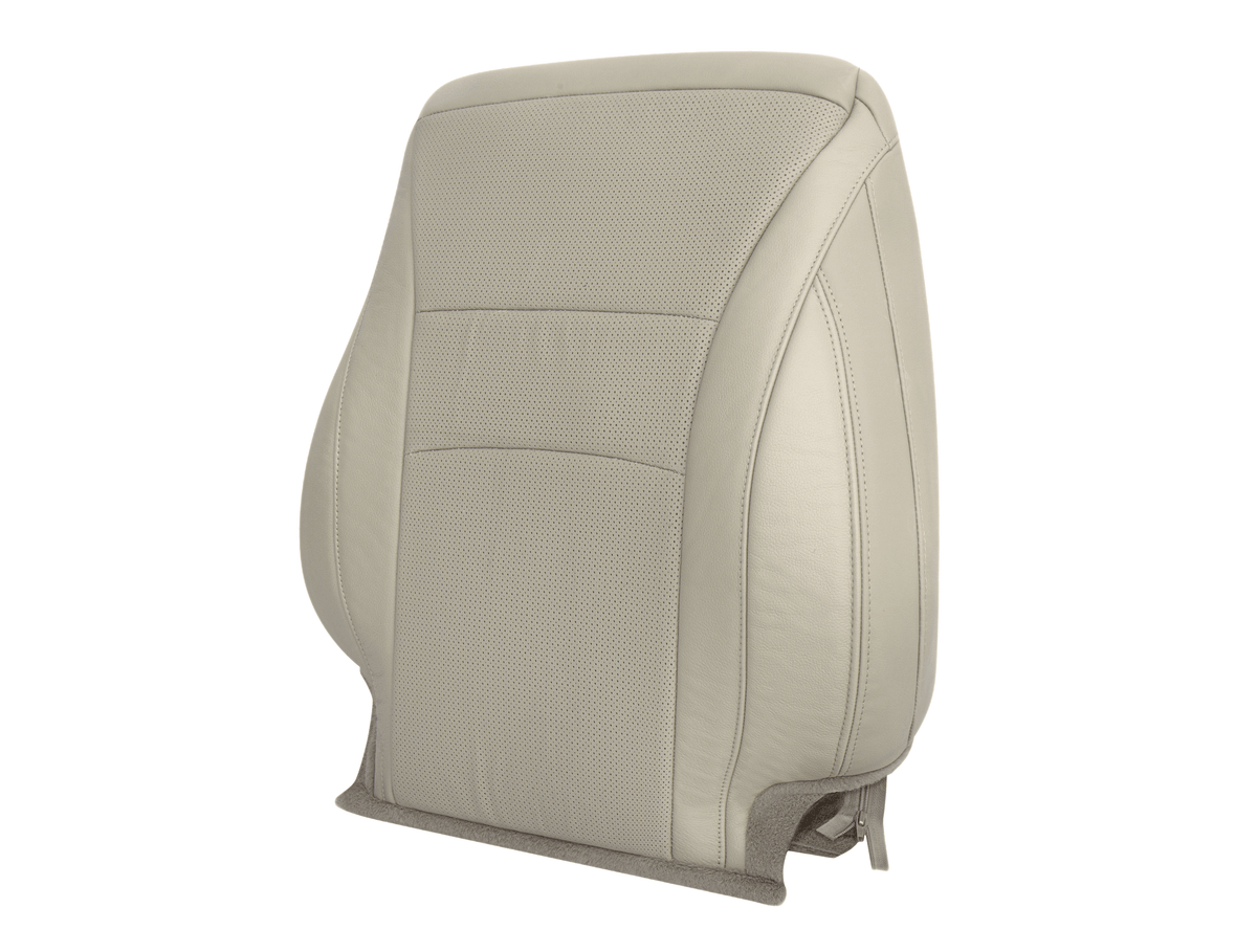 2013-2017 Honda Accord 4-Door Driver Side Lean Back Leather Seat Cover Tan Perforated