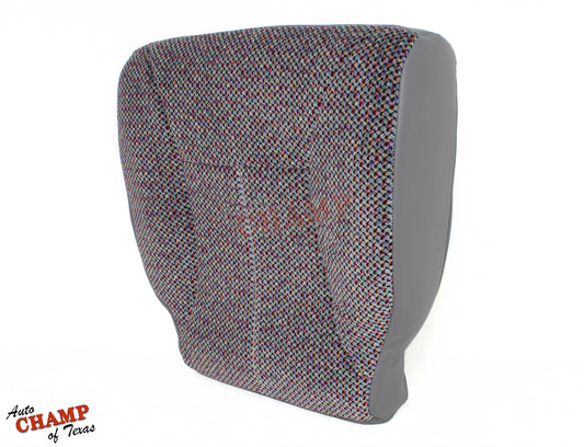 1998 2001 dodge ram 1500 slt laramie passenger backrest cloth seat cover light gray