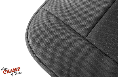 2004-2012 Chevy Colorado LT LS Z71 Z85 Driver Side Bottom Cloth Seat Cover Gray