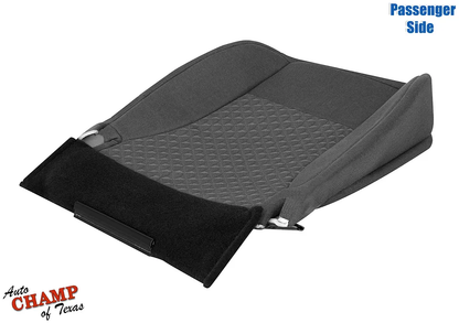 2004-2012 GMC Canyon SLE SLT Z71 Z85 -Passenger Side Bottom Cloth Seat Cover Gray