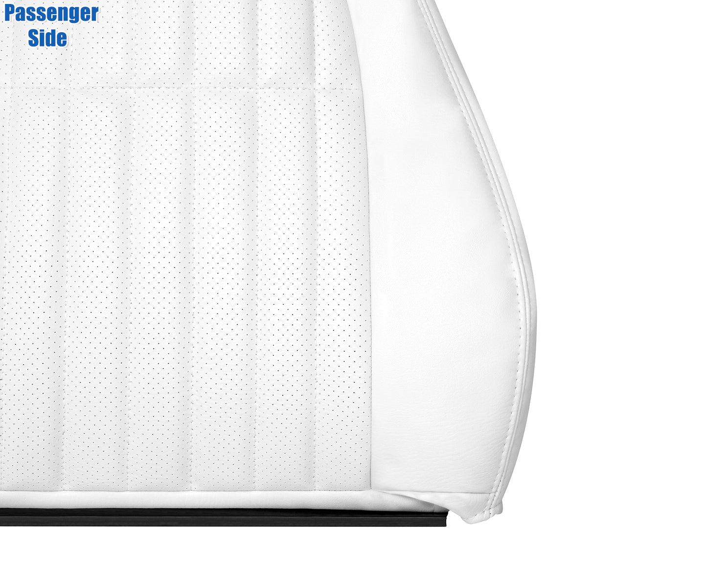 1998-2002 Chevy Camaro Z28 RS SS Passenger Lean Back Leather Seat Cover White