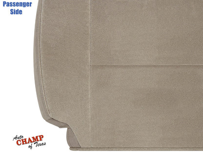 2003-2009 Ford Crown Victoria Passenger Side Lean Back Cloth Seat Cover Tan