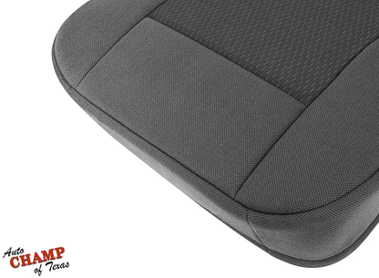 2004-2012 Chevy Colorado LT LS Z71 Z85 Driver Side Bottom Cloth Seat Cover Gray