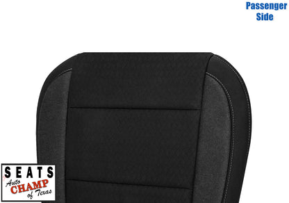 factory match seat cover black cloth suburban passenger 2021 2022 2023