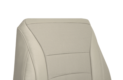 2013-2017 Honda Accord 4-Door Driver Side Lean Back Leather Seat Cover Tan Perforated