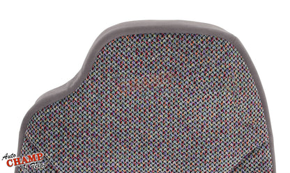 1998 2001 dodge ram 1500 slt laramie passenger seat backrest cloth cover light gray oem fit