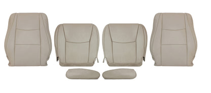 2003-2009 Lexus GX470 Driver & Passenger Complete Leather Seat Covers Tan