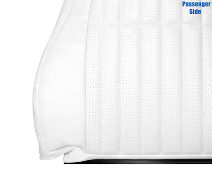 1998-2002 Chevy Camaro Z28 RS SS Passenger Lean Back Leather Seat Cover White