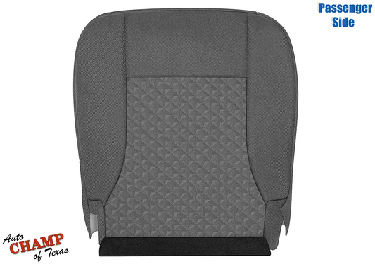 2004-2012 GMC Canyon SLE SLT Z71 Z85 -Passenger Side Bottom Cloth Seat Cover Gray
