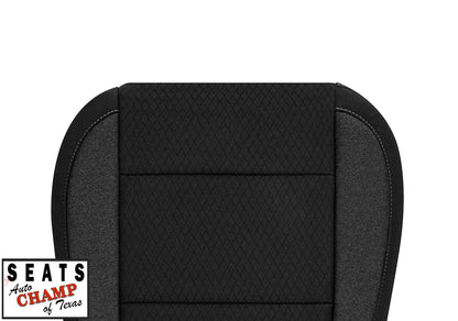 chevy silverado black cloth seat factory fit