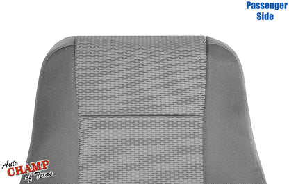lean back cloth cover passenger side 2017 2022 ford f250 xlt gray