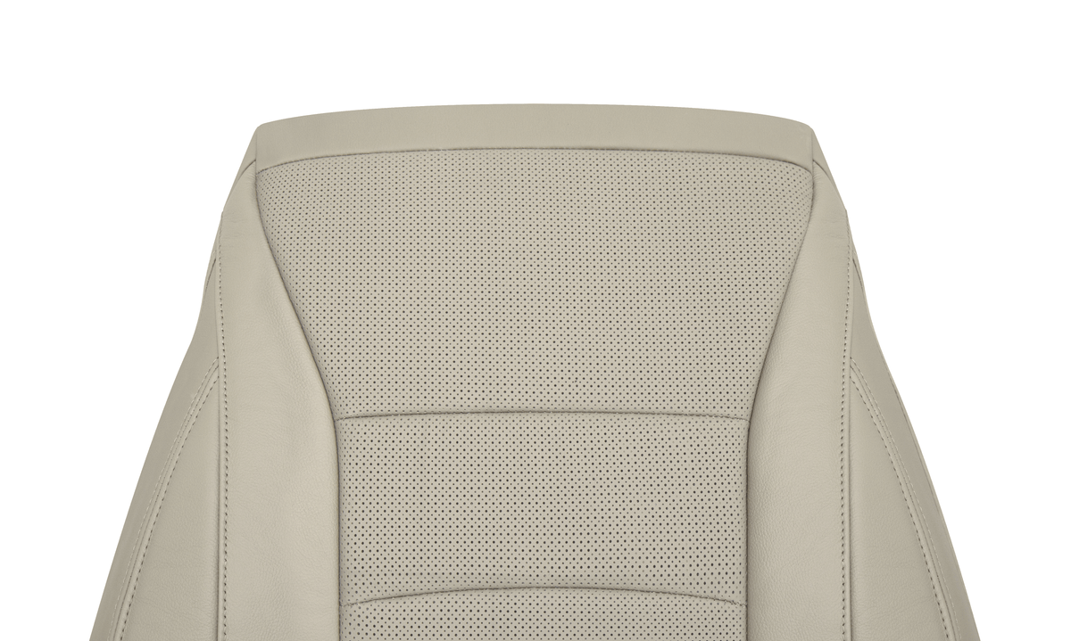 2013-2017 Honda Accord 4-Door Driver Side Lean Back Leather Seat Cover Tan Perforated