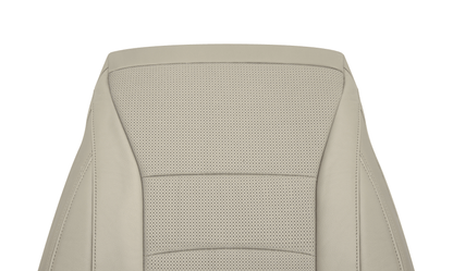 2013-2017 Honda Accord 4-Door Driver Side Lean Back Leather Seat Cover Tan Perforated