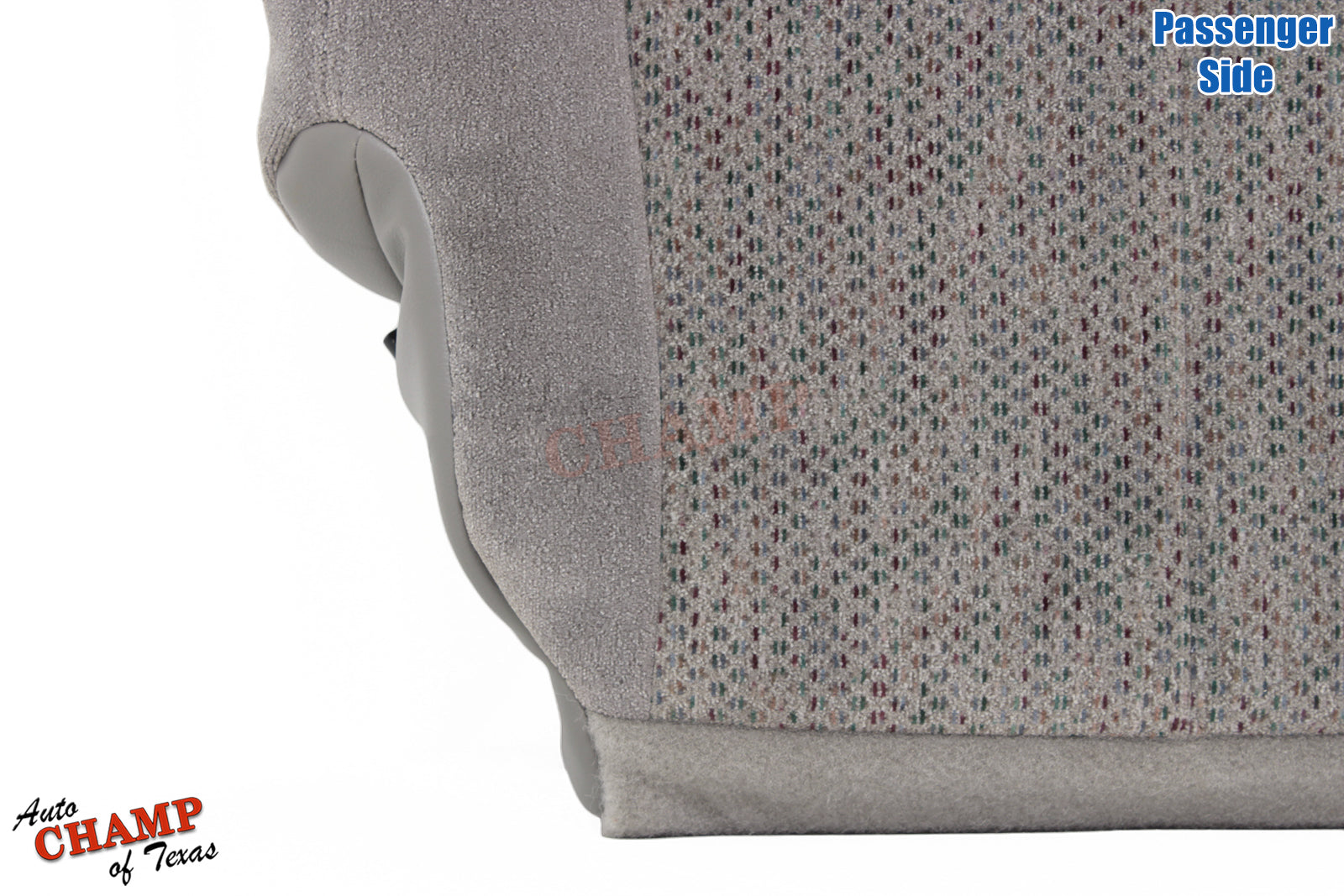 chevy z71 gray bottom passenger seat cloth