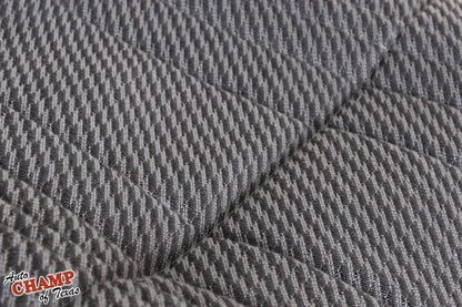 1994 1997 dodge ram 1500 st base work truck bottom cloth seat cover gray