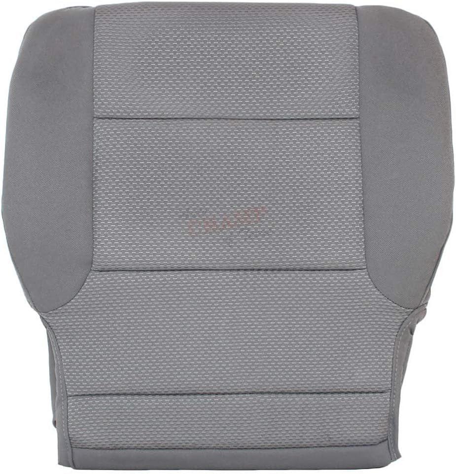 2014–2019 GMC Sierra 1500 Driver Bottom Cloth Seat Cover Dark Ash Gray