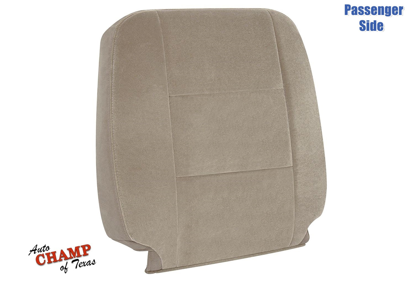 2003-2009 Ford Crown Victoria Passenger Side Lean Back Cloth Seat Cover Tan