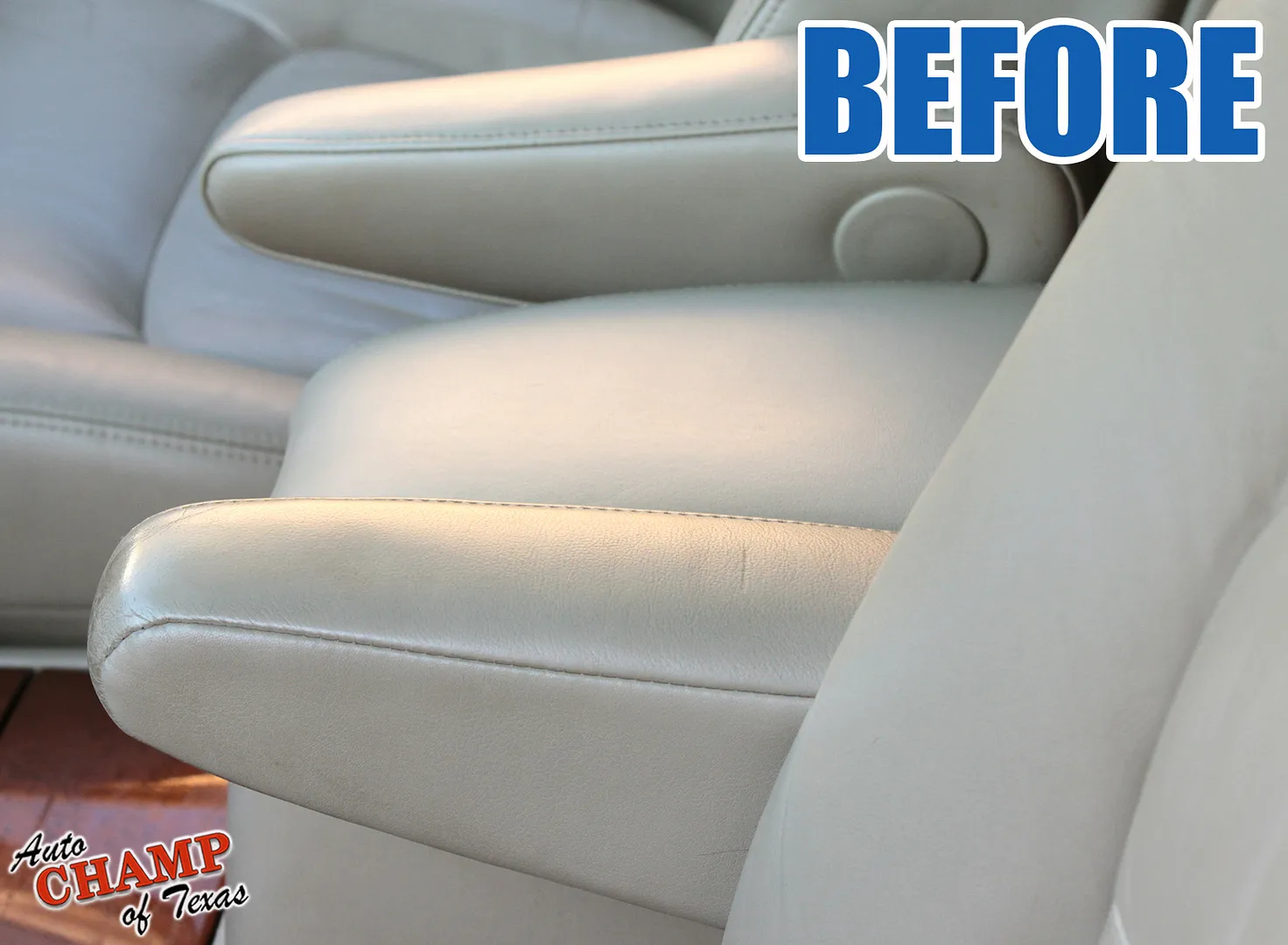 driver side opal gray armrest cover installed lexus lx470 interior