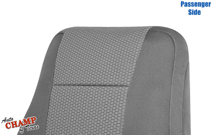 gray lean back cloth cover 2017 2022 passenger seat ford f250 xlt