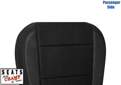 black oem cloth seat cover chevy suburban passenger seat 2021 2025