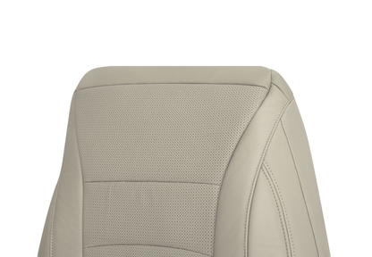 2013-2017 Honda Accord 4-Door Driver Side Lean Back Leather Seat Cover Tan Perforated