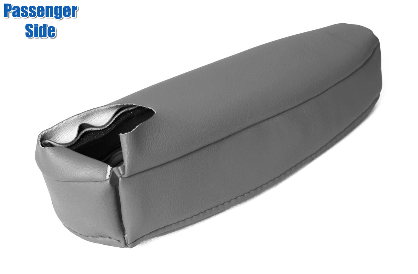 2003-2007 Lexus LX470 Passenger Side Leather Armrest Cover Gray Replacement