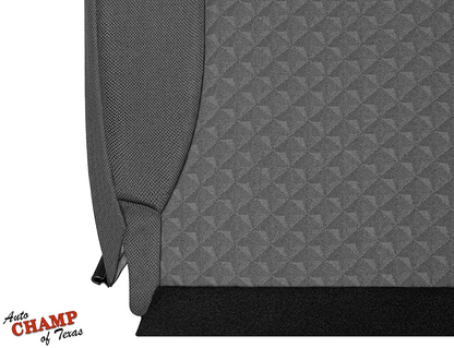 2004-2012 GMC Canyon SLE SLT Z71 Z85 -Driver Side Bottom Cloth Seat Cover Gray
