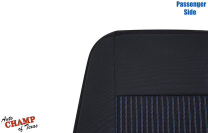 2014 2019 ford transit van passenger side black seat cover detail