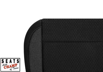 chevy silverado cloth lower seat replacement black